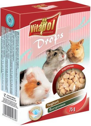 Vitapol DROPSY JOGURTTI JYRSIJÖILLE 75g