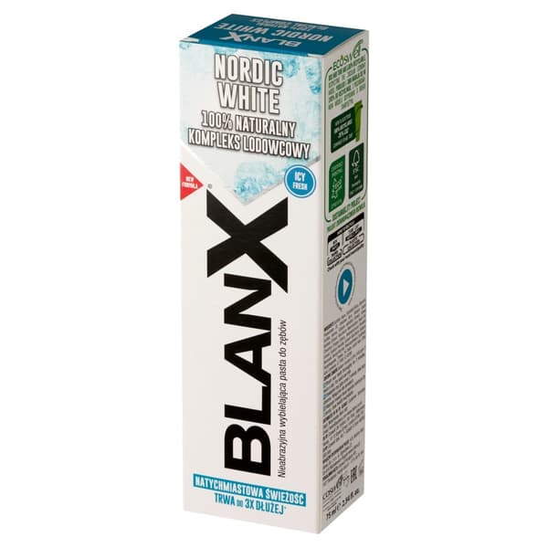 Blanx Nordic White valkaiseva hammastahna 75ml
