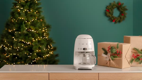 Droppkaffemaskin Smeg DCF02CREU 1050 W Retro 10 Koppar