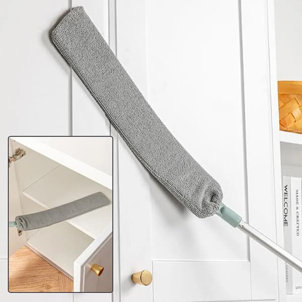 Aptel TELESKOOPPIMOPPI Mikrokuitu 55-140cm harmaa AG84F