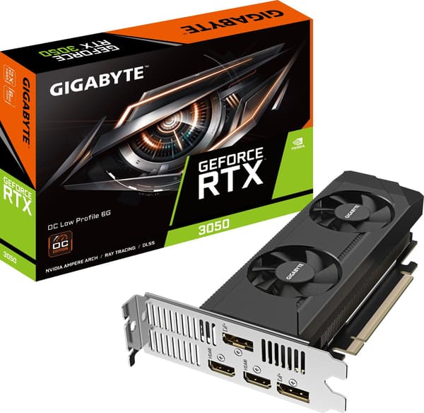 Gigabyte GeForce RTX 3050 OC 6G - grafikkort - GF RTX 3050 - 6 GB