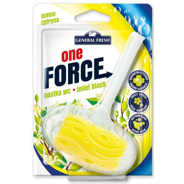 One Force WC-raikastin 40g sitruuna