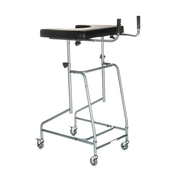 Gåbord med fyrbensstöd - rullator
