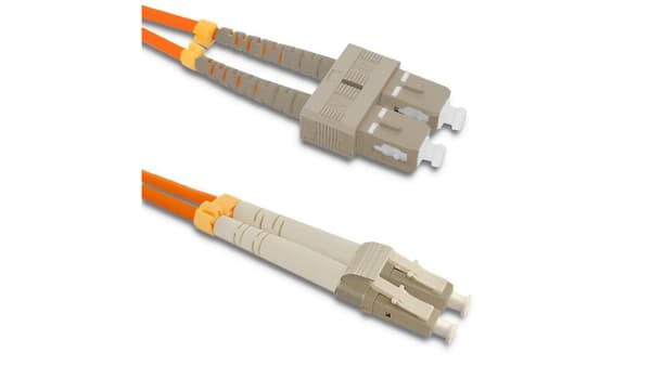 Qoltec SC/UPC-LC/UPC Light Air -liitäntäkaapeli MM 50/125 OM2 3m