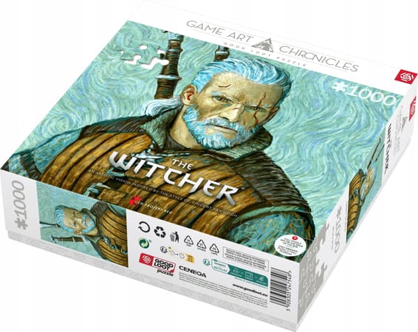 Palapeli 1000 The Witcher: Geralt & Vincent van Gogh