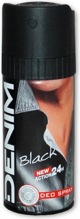 Denim Black Deodorant Spray 150ml