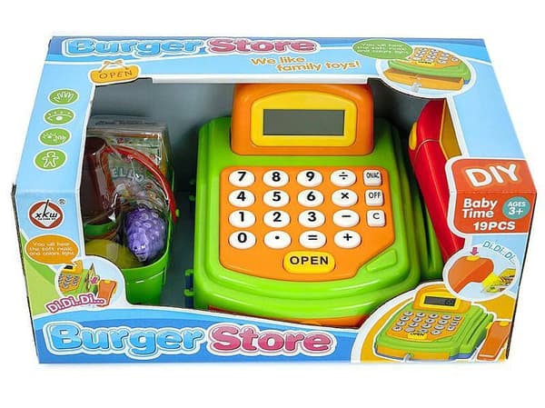 Grøn og orange kasse 517349