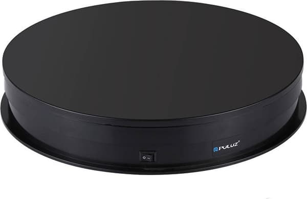 Elektrisk roterande skivspelare Display Pull 30cm USB (svart)