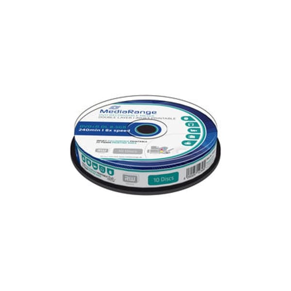MediaRange - DVD+R DL x 10 - 8.5 GB -