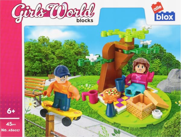 ALLEBLOX BLOCKS CONSTR ALLEBLOX FLICKA PIKN 45EL 19X14X5 48