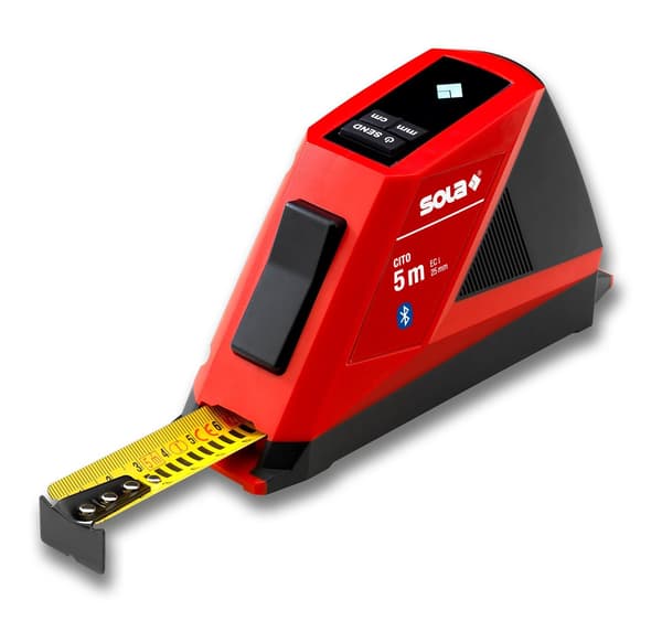 SOLA RULLEBÅNDMÅL 5m CITO Bluetooth