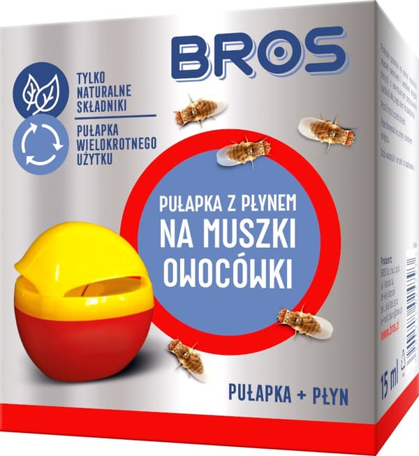 Fruktflugefälla med vätska Bros