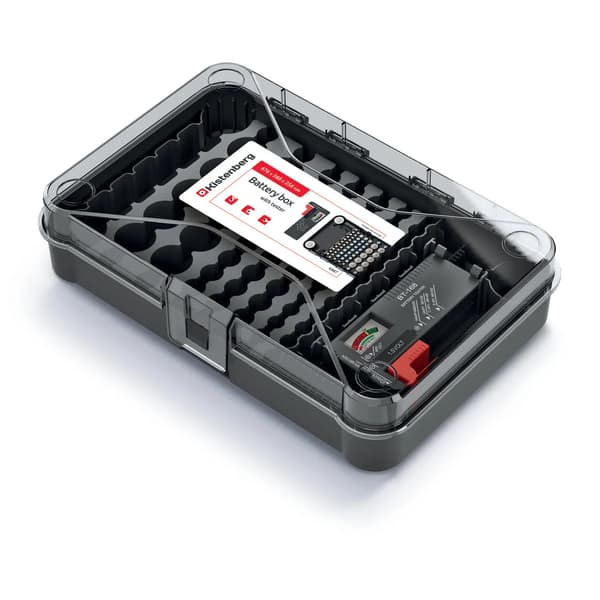 Batteridrevet Organizer med Batteritester
