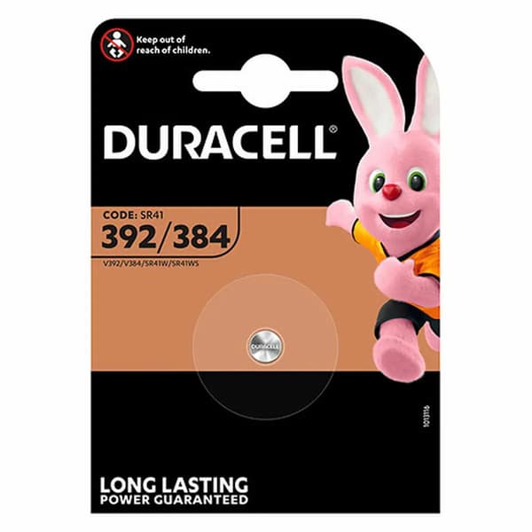 Oxidationsbatteri DURACELL 392/384