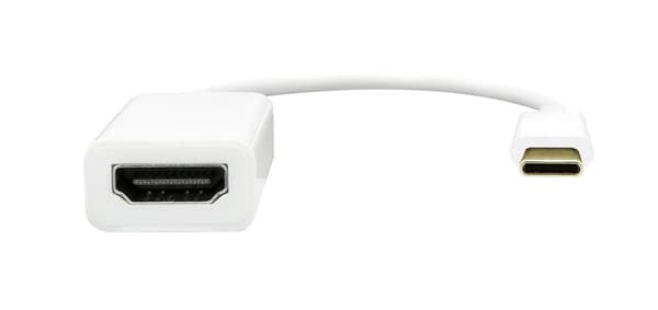 ProXtend USB-C till HDMI slim-adapter 20 cm vit