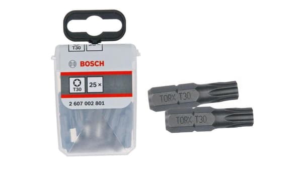 BOSCH LINING TIP EXH T30 x 25mm 25 stk.