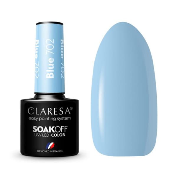 CLARESA Gel polish BLUE 702 -5g