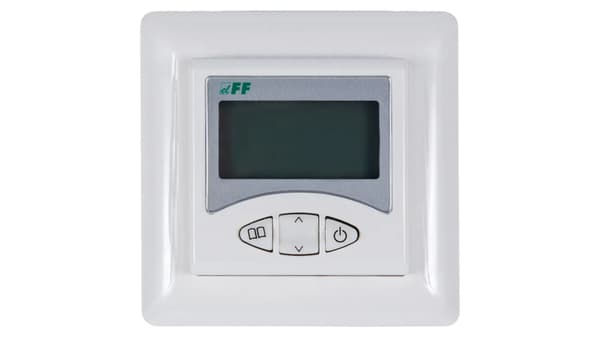 Temperaturregulator 230V 16A -5-60C IP20 hvid RT-825