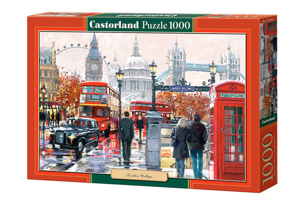 Pussel 1000 London Collage CASTOR