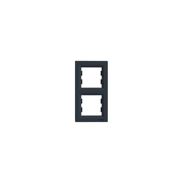 Schneider Electric Ram 2-faldig vertikal antracit (EPH5810271)