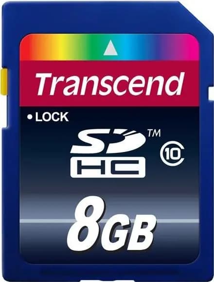Transcend SDHC 8GB luokka 10