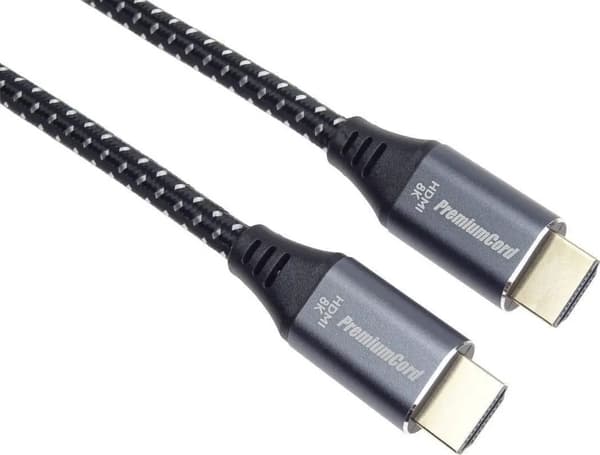 PremiumCord HDMI - HDMI -kaapeli 1m harmaa (kphdm21s1)