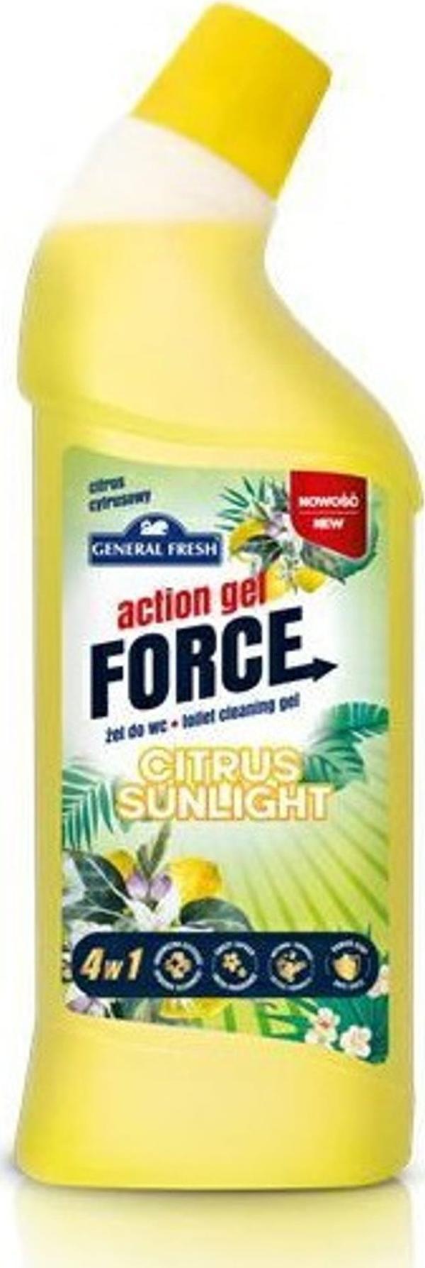 Toalettgel Action Gel Force 1L citrus