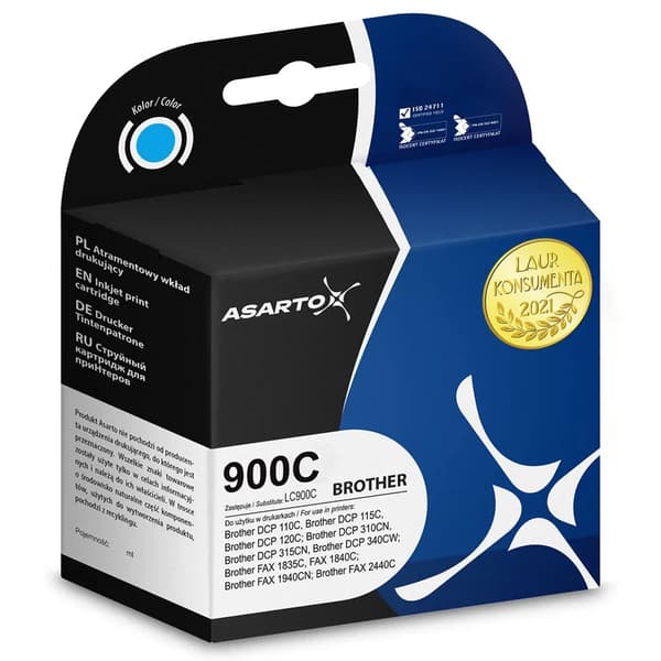 Asarto Brother 900C blæk