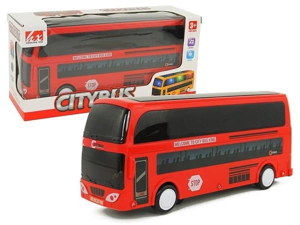 Batteridriven buss Ljus Ljud
