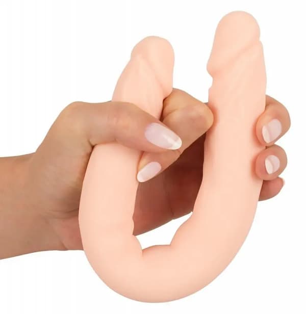 Dubbelvibrator realistiska trådar 30,5 cm