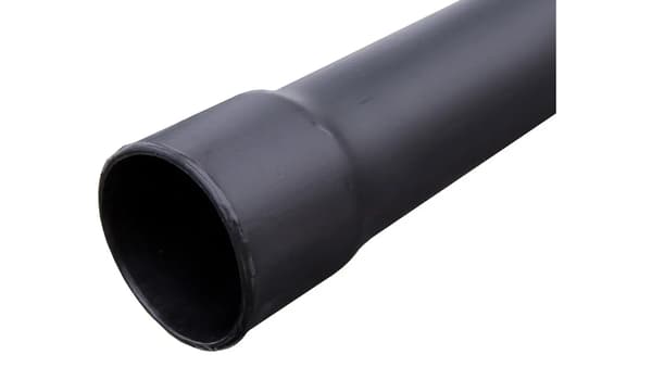 Dækrør muffe sort 75mm UV 75X4 /3m/