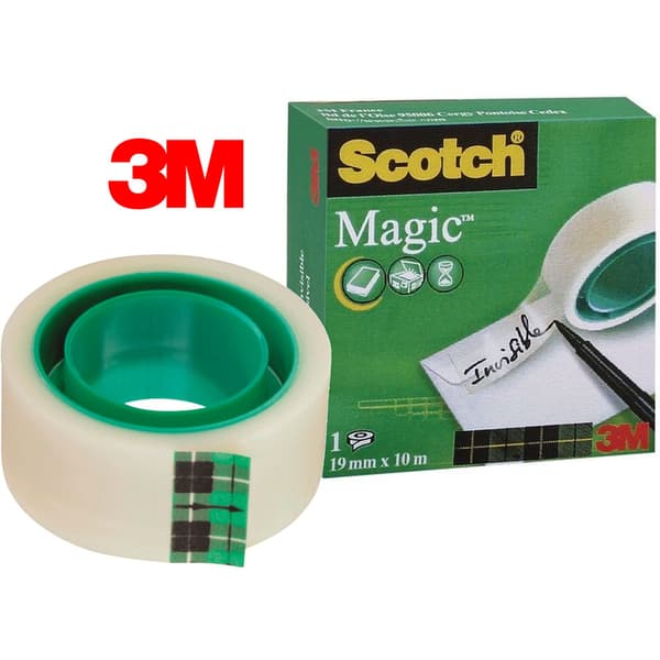 Staples SCOTCH Tejp MAGIC matt i box 810, 19mmx10m