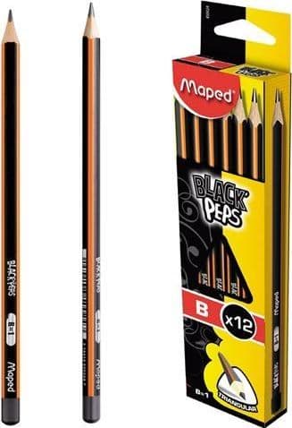 Olowek Blackpeps B (12 kpl) MAPED
