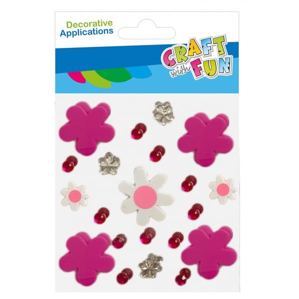 DEKORATION DEK EVA BLOMST FAVOR KRYSTAL CF 12/144