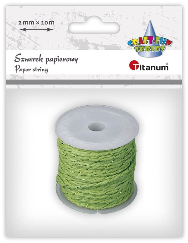 Titanum Craft-Fun Series Pappersdragsko 10m (24BR0201-15 (grön))