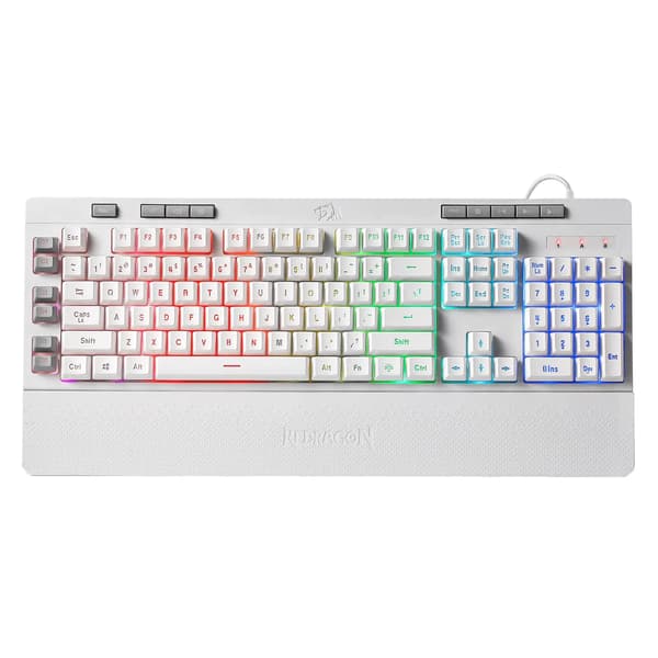REDRAGON SHIVA K512 RGB VIT tangentbord