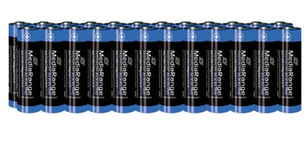 MediaRange Premium batteri - 24 x AA t