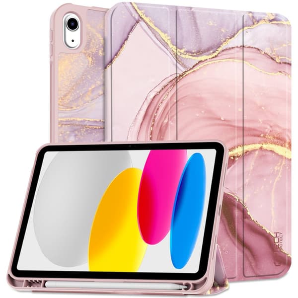 Tech-Protect SmartCase Pen Apple iPad 10.9\" 2022 (10. generation) Marmor