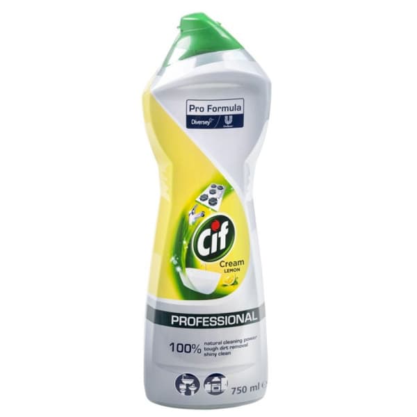 CIF Lemon Diversey -puhdistusmaito 750ml