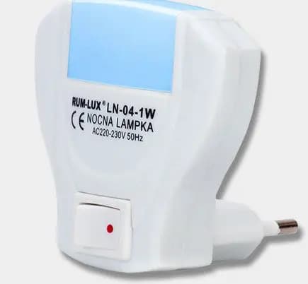 Skallampe LN-04 LED hvid RUM-LUX