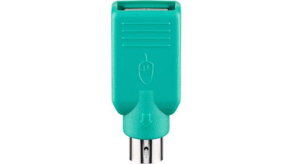 Adapter USB Goobay USB - PS/2 Grön (68919)