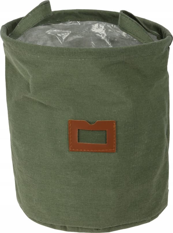 Home Styling Collection Stofkurv med vindue og håndtag, Ø 24 cm