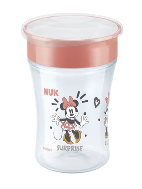 NUK Disney Musse Pigg Magic Cup 230 ml Röd