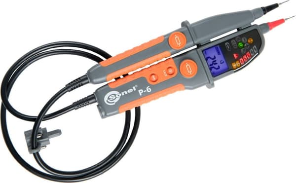 Sonel kaksinapainen jännitteenkoetin P-6 WMGBP6