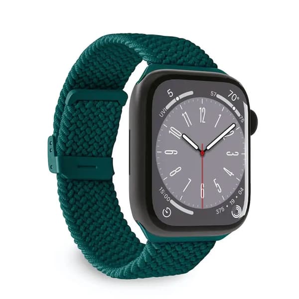 Puro Loop Band - Punottu ranneke Apple Watch 38/40/41 mm (vihreä)