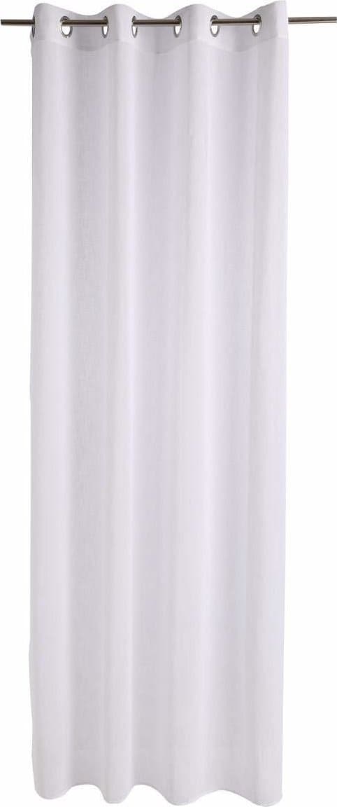 Atmosphera Moderni ikkunaverho FRED, 140 x 240 cm, väri valkoinen
