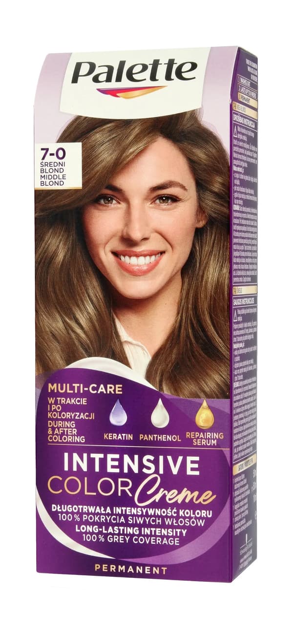 Palette Intensive Color Creme Farvecreme nr. N6-Mellemblond