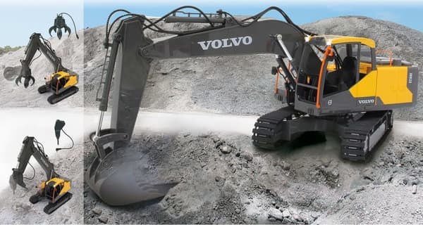 Jamara JAMARA grävmaskin Volvo EC160E 2.4GHz - 405055