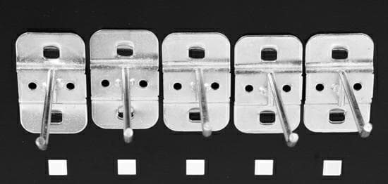 KROKAR FÖR PERFORERAD PANEL 5 ST