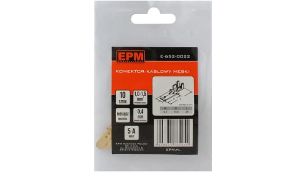 SLIP-ON SPIDS 1-1.5MM 0 10 STK